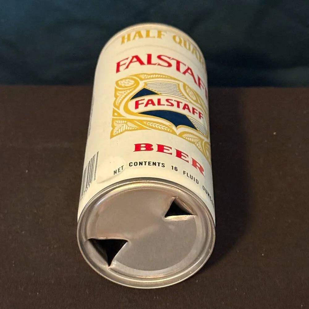 Falstaff vintage Half quart Beer can